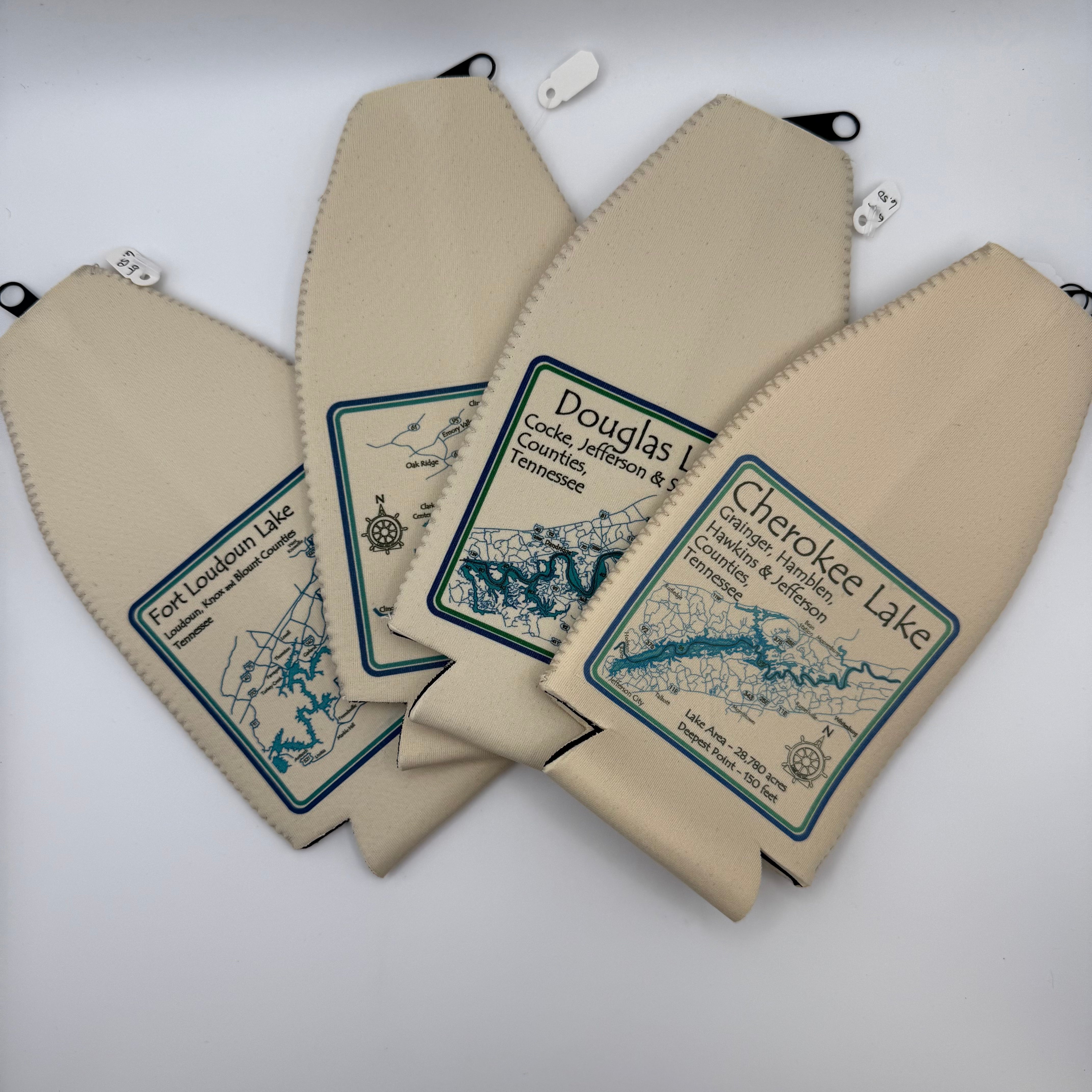 Tennessee Lakes Bottle Koozies